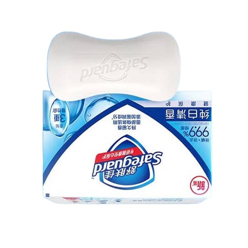 舒肤佳 Safeguard 115g 香皂 99.9%除菌 除螨温和润肤沐浴皂 纯白+柠檬+薰衣草 3块/包 计价单位:包 舒肤佳 Safeguard 115g 香皂 99.9%除菌 除螨温和润肤沐浴皂 纯白+柠檬+薰衣草 3块/包 计价单位:包