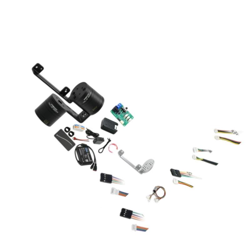 WHEELTEC 驱控一体 无刷电机二维云台+串口模块+转接板+带3C认证12V电池 计价单位:组 WHEELTEC 驱控一体 无刷电机二维云台+串口模块+转接板+带3C认证12V电池 计价单位:组