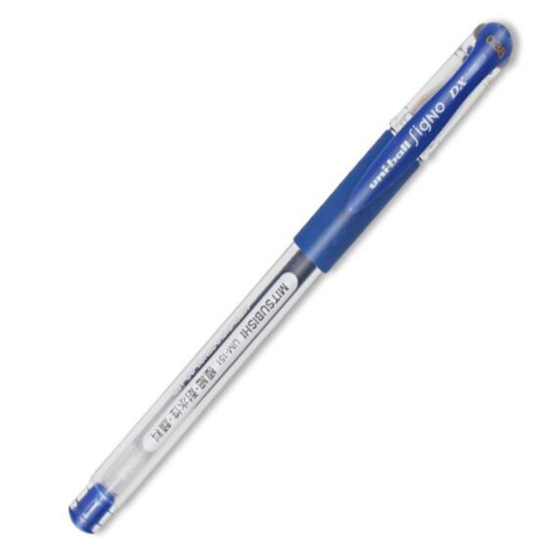 三菱 Uni UM-151 签字笔 0.38mm 蓝色 10支/盒 计价单位:支